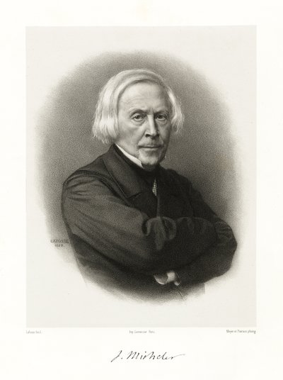 Jules Michelet by Jean Baptiste Adolphe Lafosse